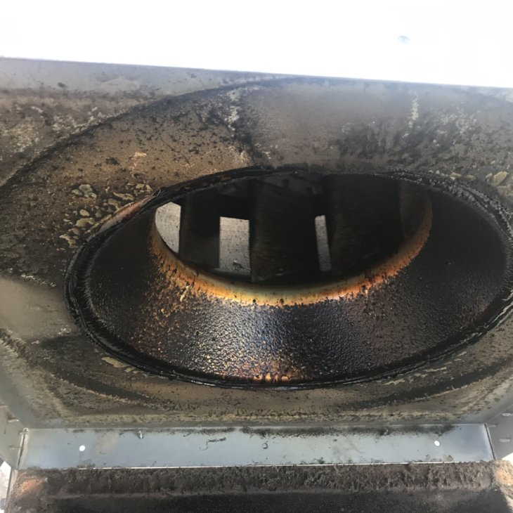 Before Hood Cleaning