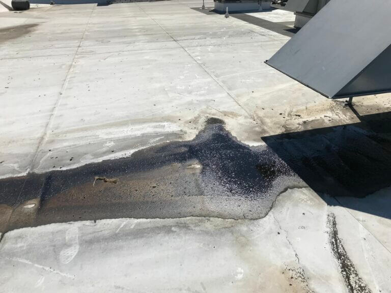 hood cleaning problem - no grease containment on rooftop